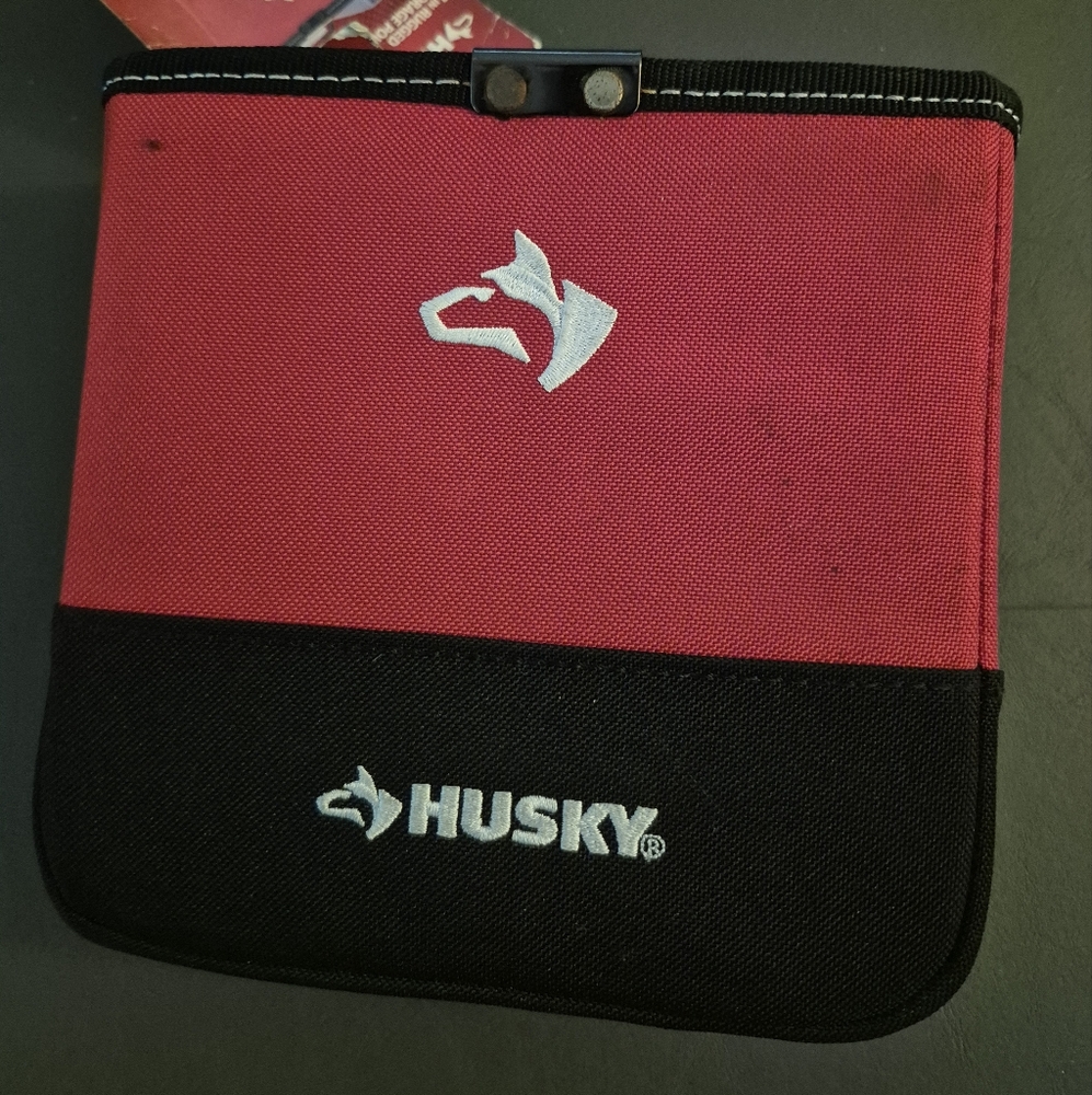 Red and Black Tool Pouch